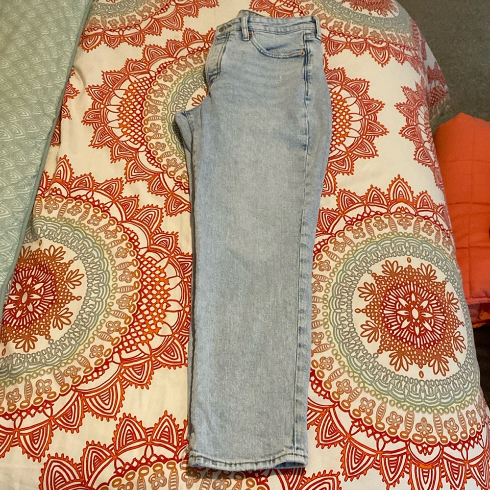 Light Wash OG Straight Ankle Length Jeans